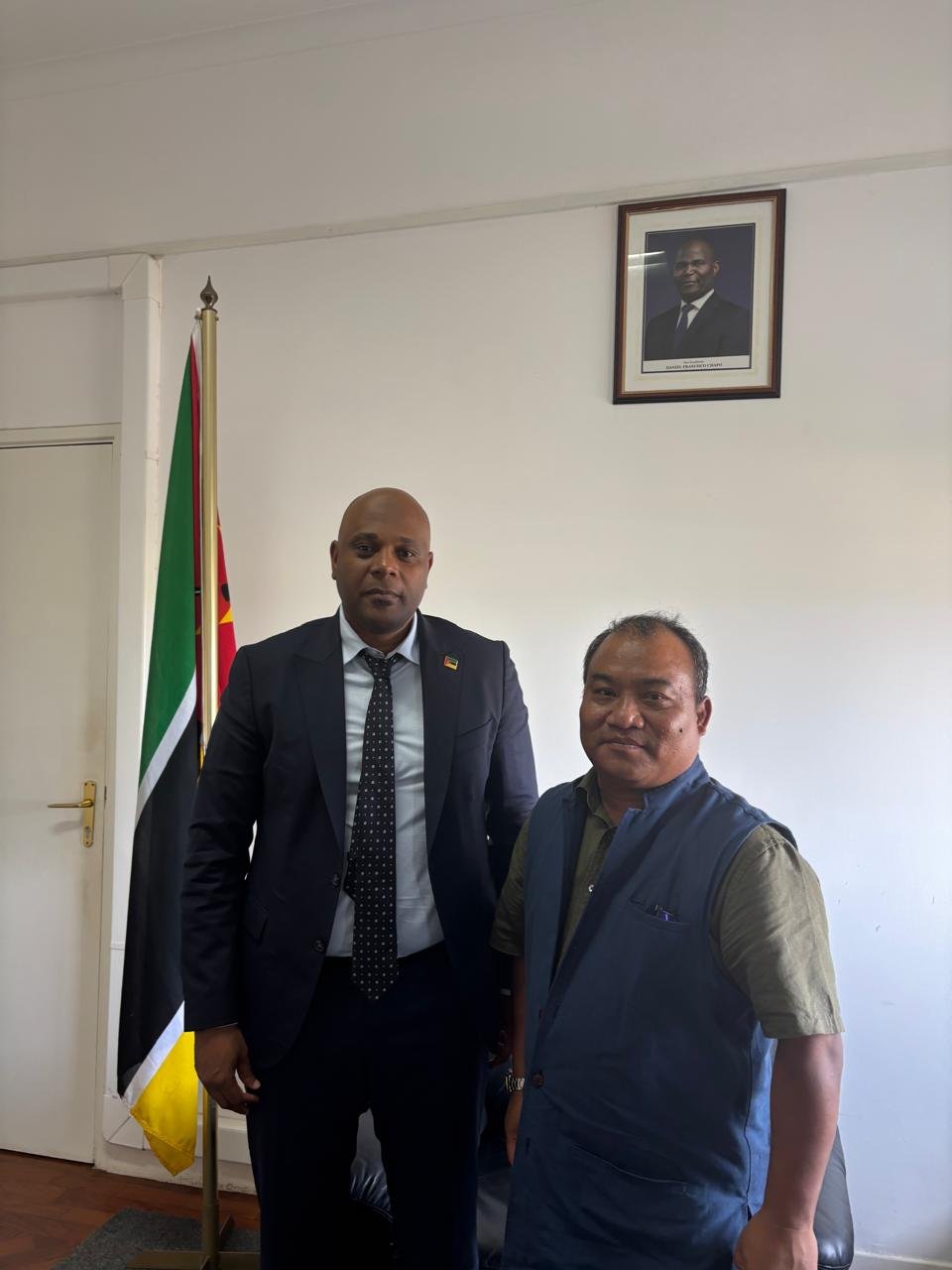 With Secretary of State for Trade H.E. Mr. Antonio Grispos (6 Nov 2025)