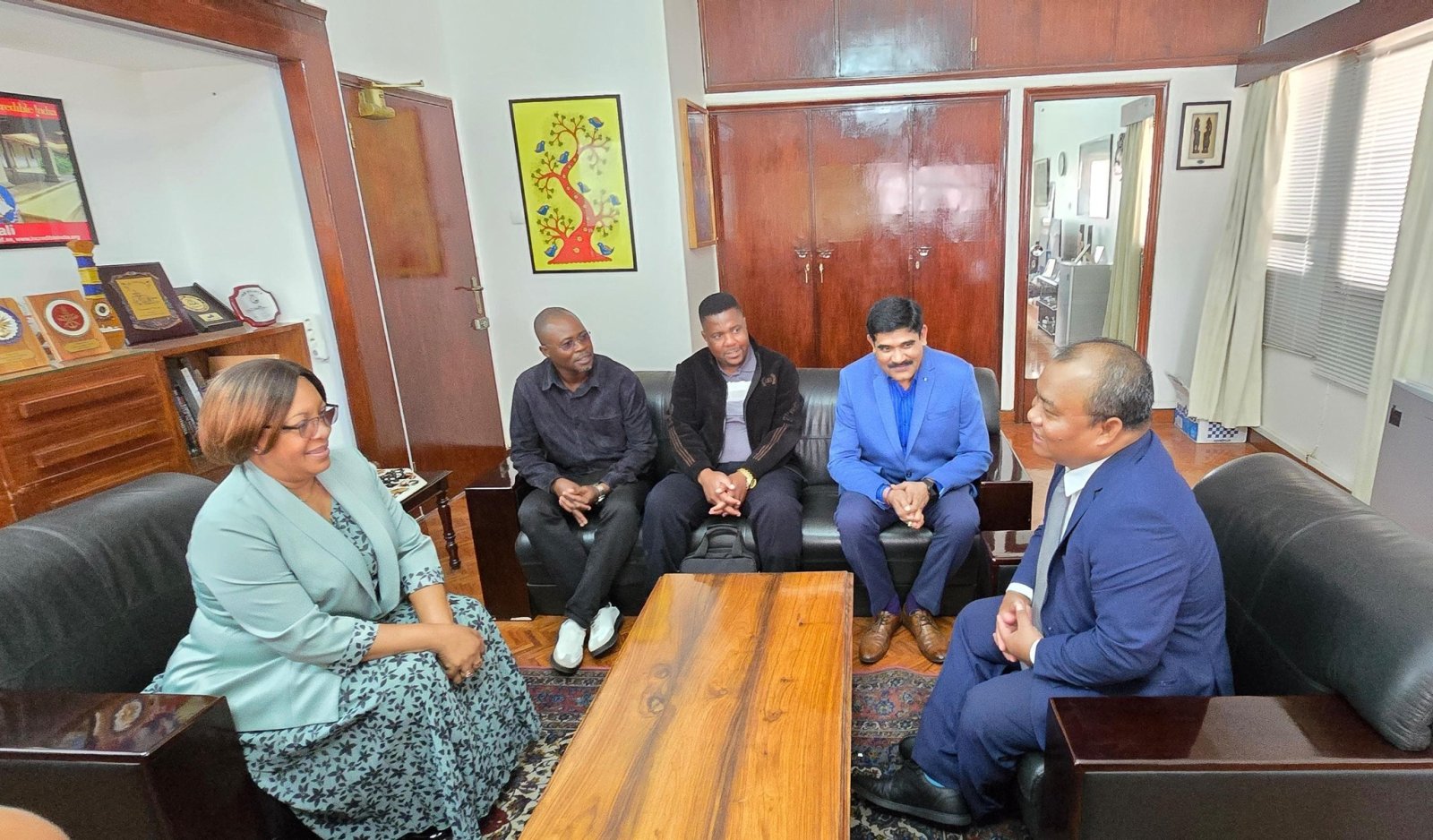 With Hon’ble Secretary of State of Tete province (17 Feb 2026)