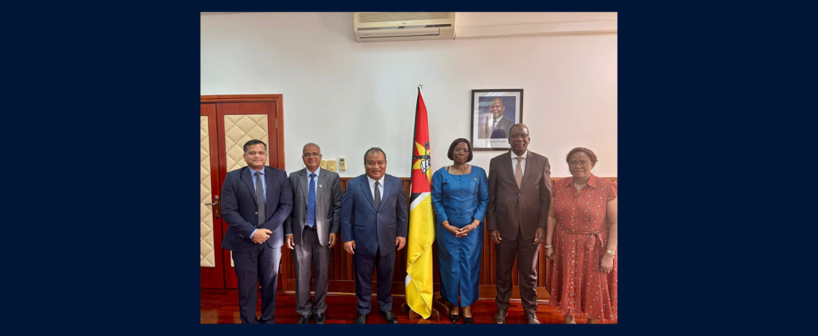 High Commissioner met Foreign Minister H.E. Ms. Maria Manuela dos Santos Lucas and briefed her about the preparations for the forthcoming Fourth India-Africa Forum Summit in New Delhi (12 May 2026).