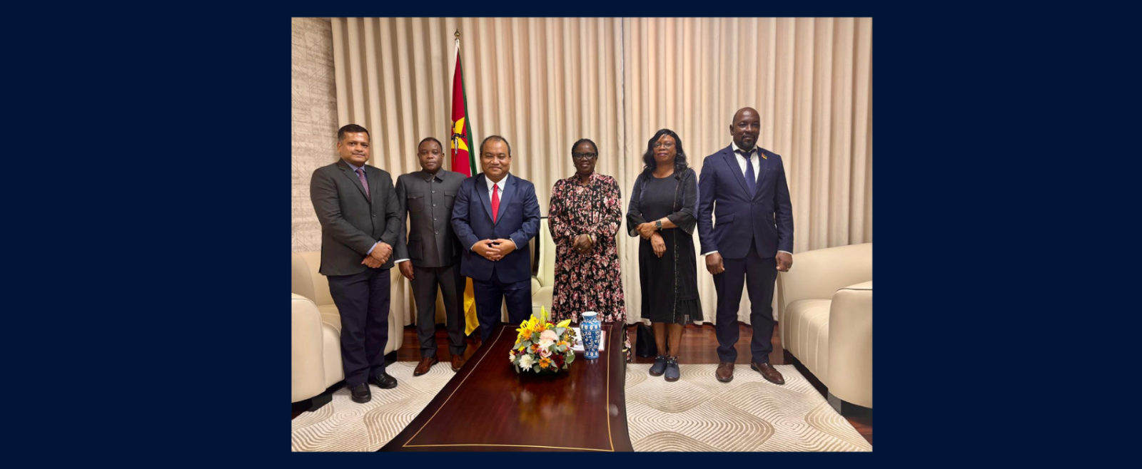 High Commissioner had courtesy meeting with H.E. Ms. Mariazinha Niquice, President of the Mozambique-India Parliamentary Friendship Group and her colleagues (12 May 2026).
