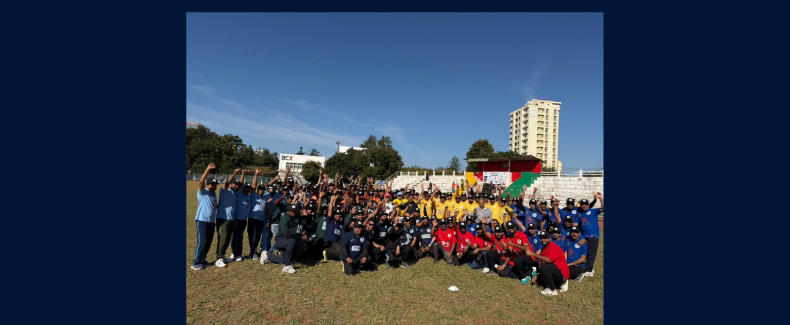 Vikshit Bharat Cup in Maputo – inauguration (30 Aug 2026). Eight teams are participating in the tournament.