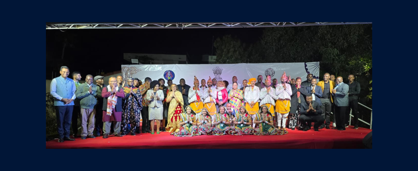 ITEC Day celebrations in Maputo (2 Oct 2025). ICCR sponsored Gujarati Folk Dance group performed on the occasion which was attended by more than 400 guests.