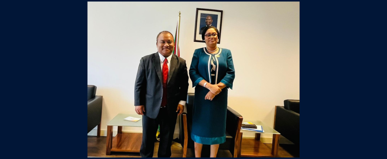 With H.E. Ms. Carla Loveira, Hon’ble Minister of Finance (12 Feb 2026)