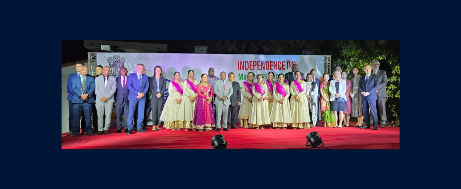 National Day Reception in Maputo (15 Aug 2025). More than 500 guests attended the Reception at India House in Maputo.