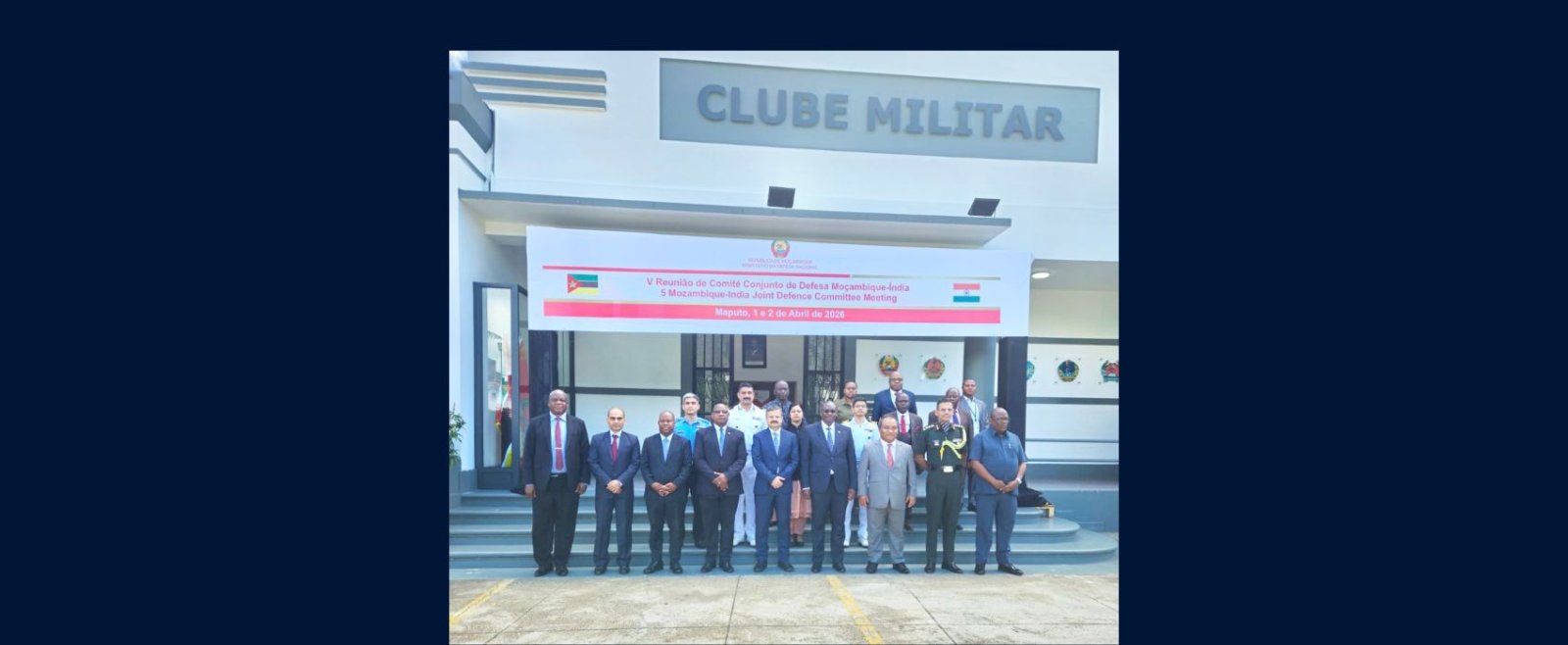 India and Mozambique held the fifth Joint Defence Working Group meeting in Maputo (2 April 2026)
