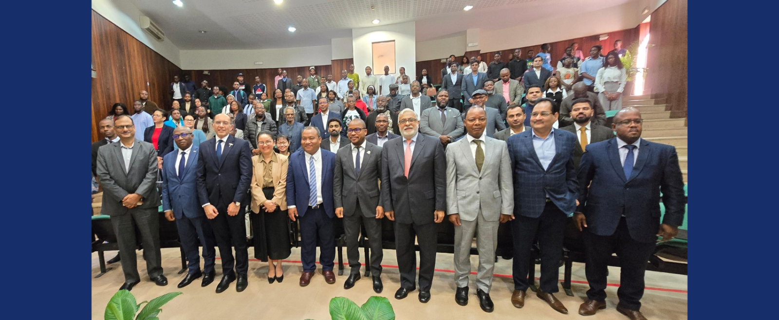 Ambassador Satish Mehta delivered a lecture on India’s foreign policy, outlook to Africa including Mozambique as also humanitarian outreach & development partnership at Eduardo Mondlane University in Maputo (11 July 2025).