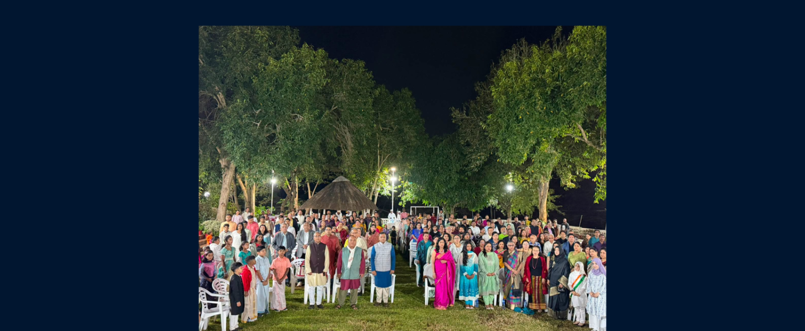 Patriotic Night was held in Maputo (8 Aug 2026). About 350 Indian nationals gathered for a cultural programme - singing of patriotic songs & poetry recitation.