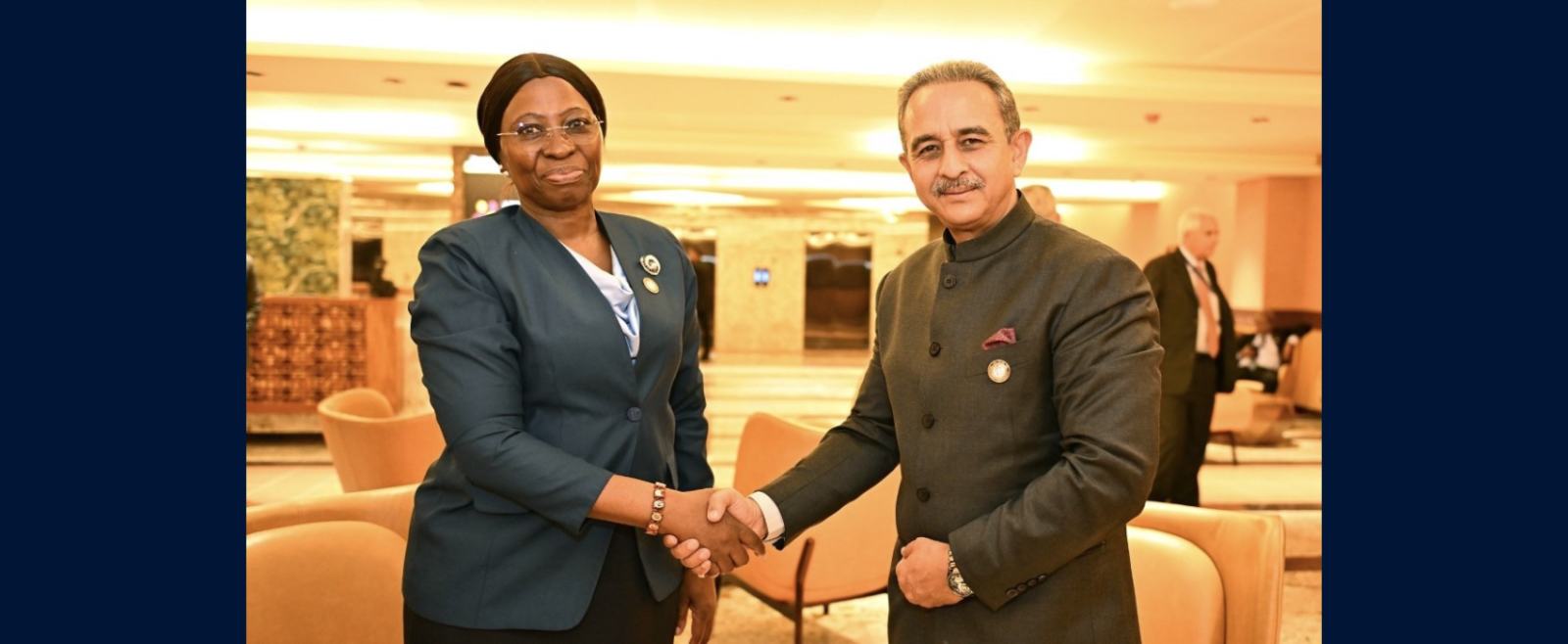 H.E. Shri Kirti Vardhan Singh, Hon’ble Minister of State for External Affairs met Mozambican Foreign Minister H.E. Ms. Maria Manuela Lucas on the sidelines of NAM Ministerial meeting in Kampala (16 Oct 2025)