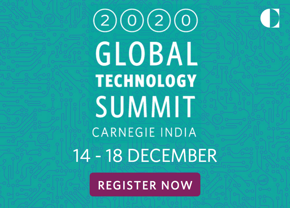 Ministry of External Affairs ( MEA ) is collaborating with Carnegie India (CI) in organizing the 5th edition of the Global Technology Summit (GTS) from December 14 to 18, 2020.