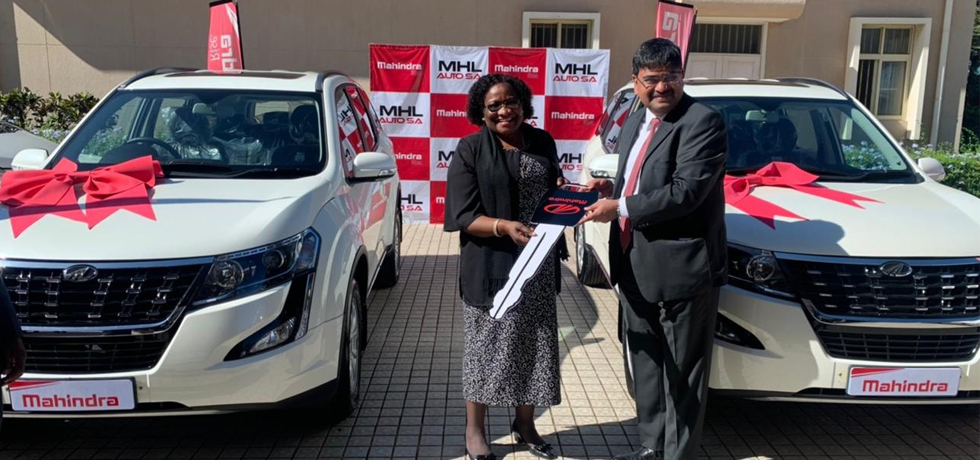 High Commissioner handed over Govt of India's donation of two SUVs of Mahindra brand to the Hon'ble Minister for Foreign Affairs & Cooperation of Mozambique on 30th June 2022