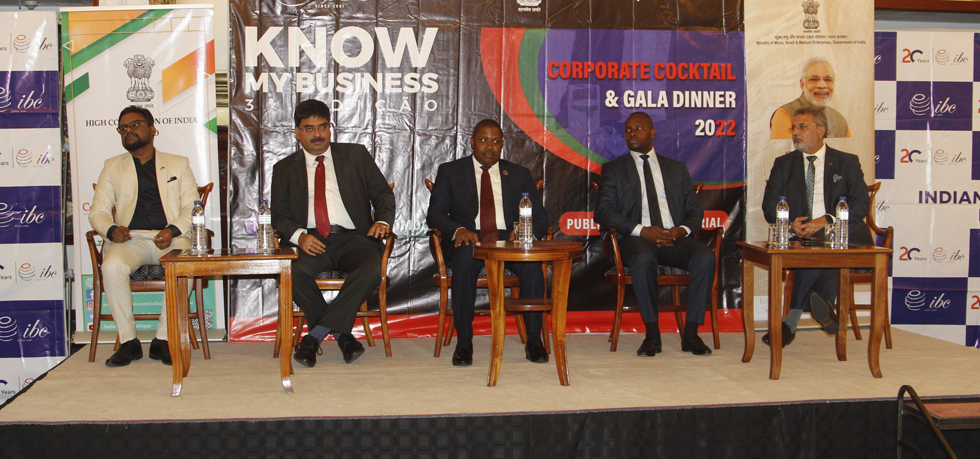 HCI, Maputo with the Indian Business Council cohosts a business interaction event to boost the bilateral 3Ts -- Trade, tourism & Technology & exports of ODOP to Mozambique