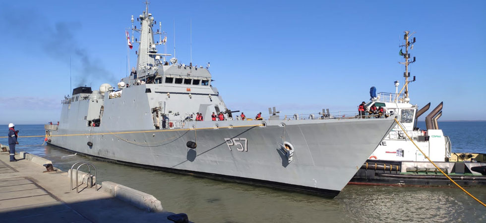 Visit of Indian Navy Ship Sunayna to Mozambique (Beira Port) from June 28-30, 2023.