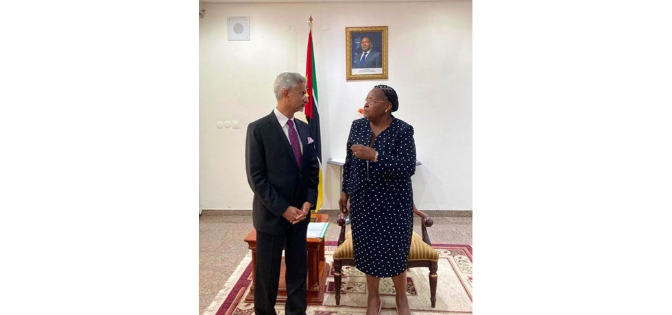 Visit of Hon'ble External Affairs Minister of India, Dr. S. Jaishankar, to Mozambique from April 13-15, 2023 - Meeting with Hon'ble President of the Assembly of the Republic of Mozambique, H.E. Ms. Esperança Bias.