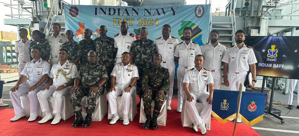 Second edition of India-Mozambique-Tanzania Trilateral Naval Exercise held in Nacala witnessed the participation of Navies of the three friendly countries (27-29 March 20-24)