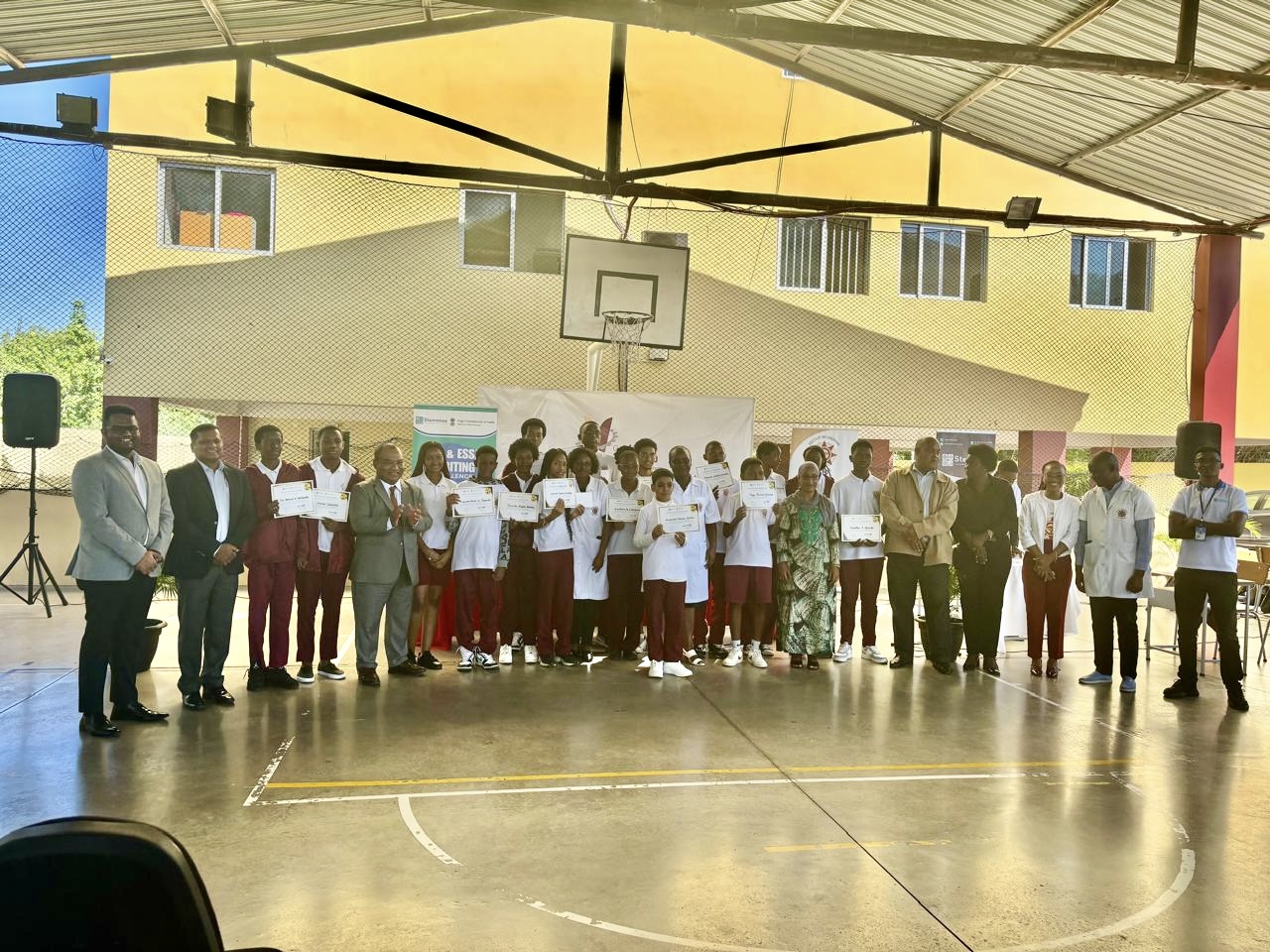 Quiz competition at Escola Secundaria da Acacias (9 May 2025)