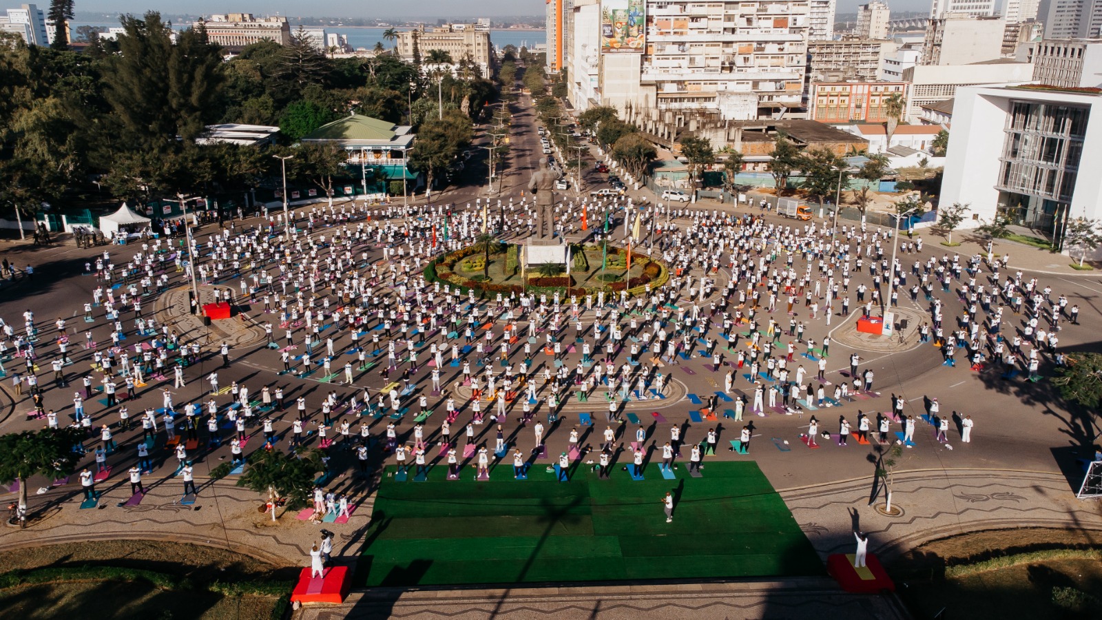 International Day of Yoga celebrations in Maputo (22 June 2025)